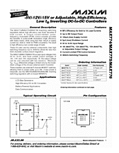 DataSheet MAX774 pdf